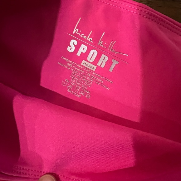 NWT Nicole Miller Sport Leggings - Picture 3 of 4